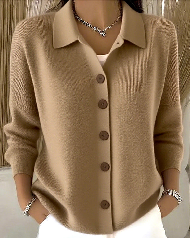 Bonnie - Classic Casual Button Knit Cardigan