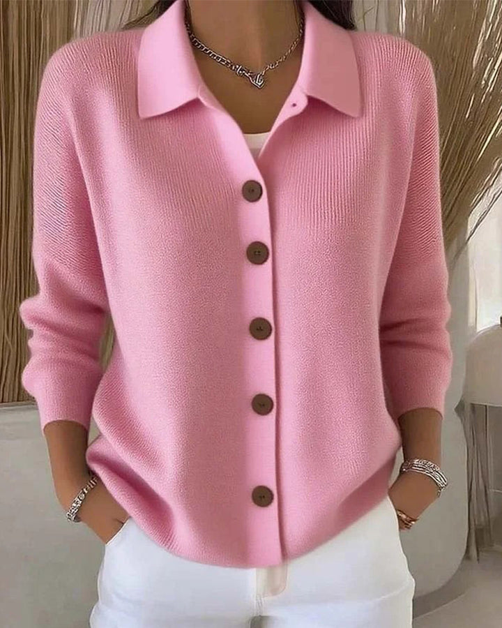 Bonnie - Classic Casual Button Knit Cardigan