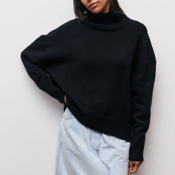 Sophia - High Neck Pullover