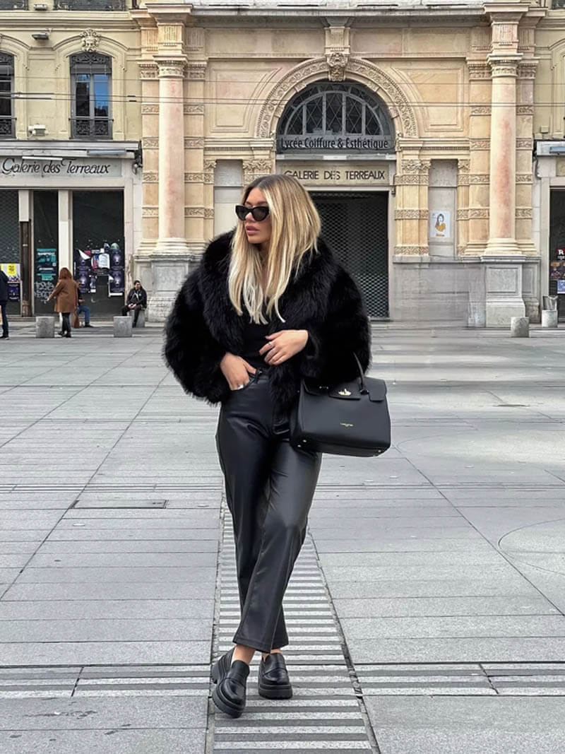 Jenna - Faux Fur Coat