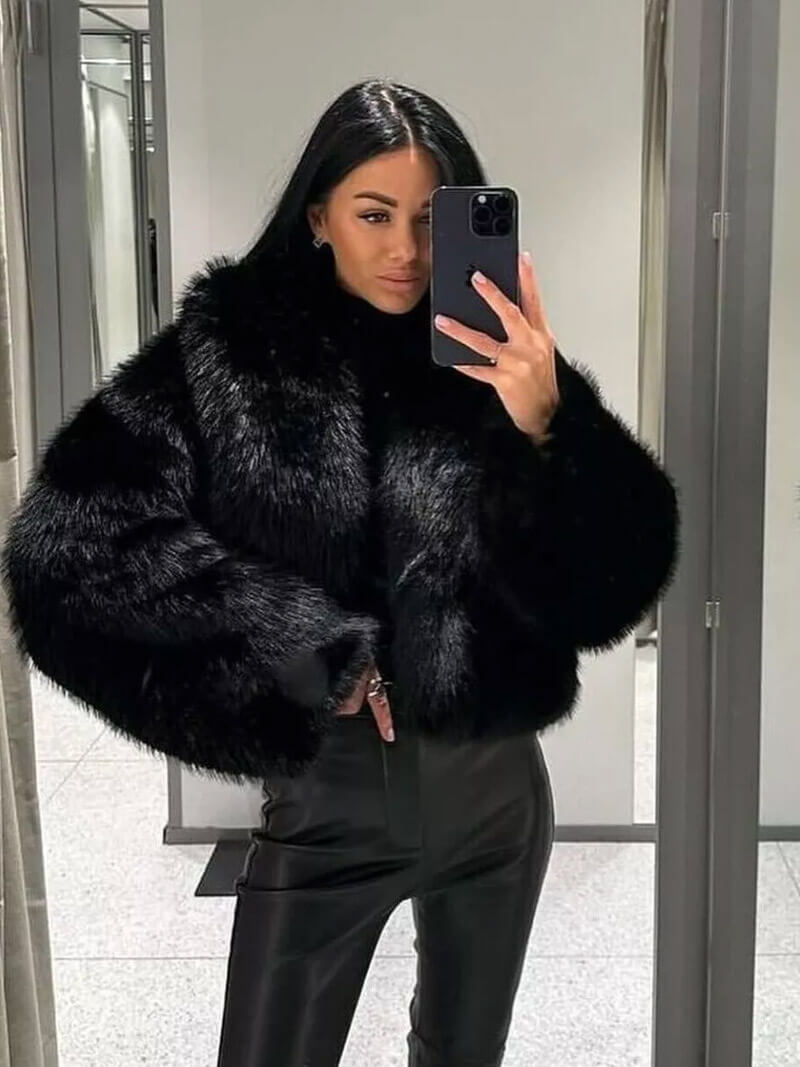 Jenna - Faux Fur Coat