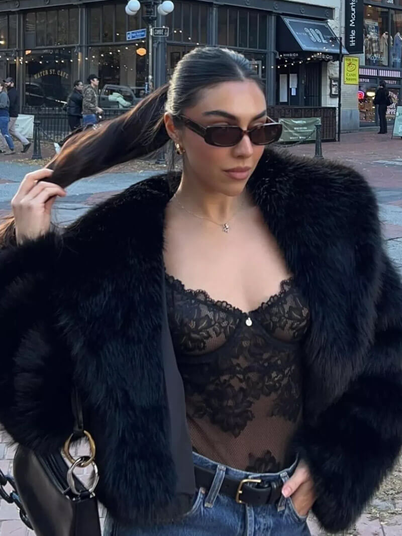 Jenna - Faux Fur Coat