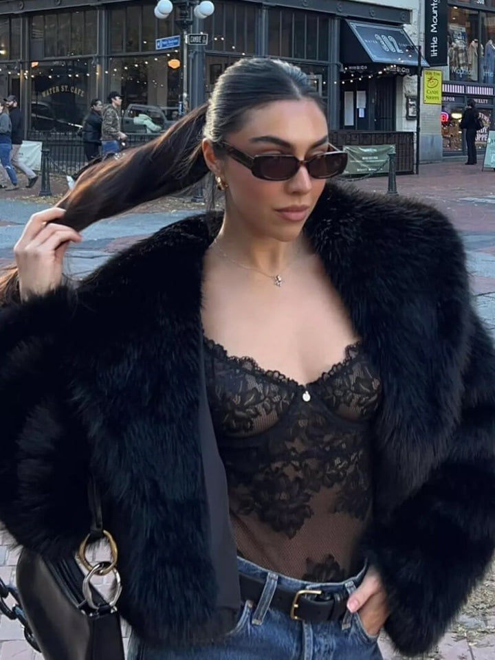 Jenna - Faux Fur Coat