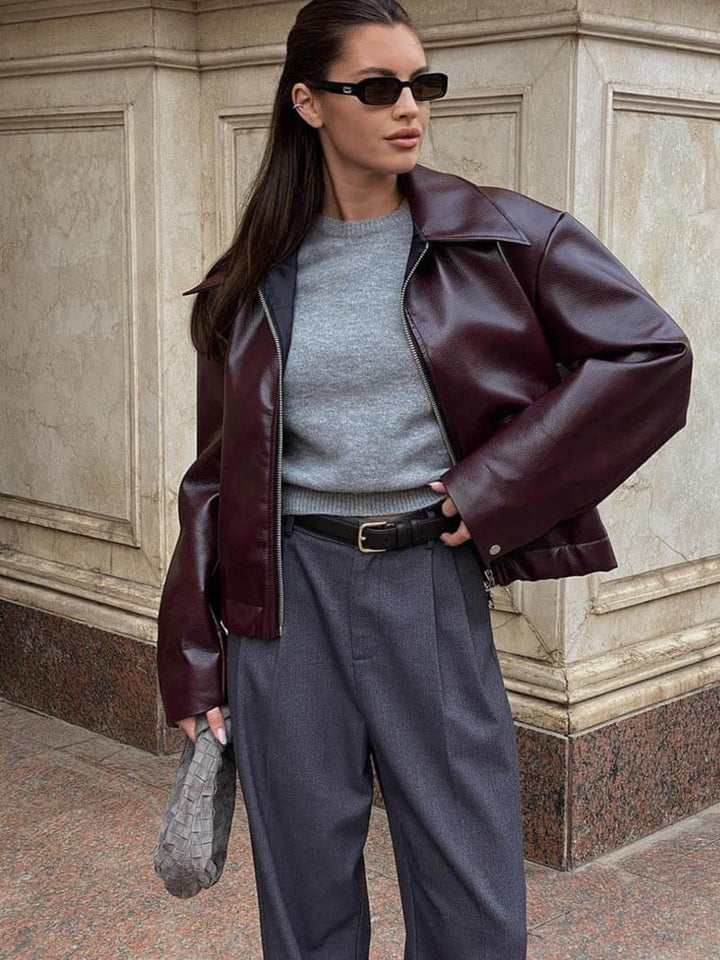 Hailey - Leather Jacket