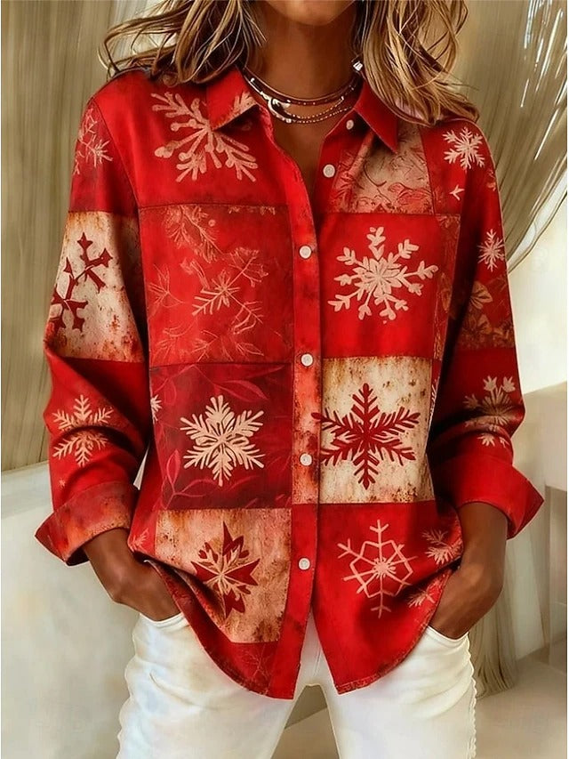 Emma – Elegant Button Blouse