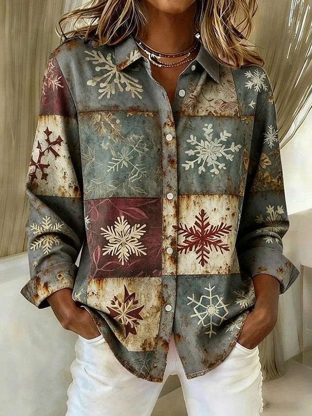 Emma – Elegant Button Blouse