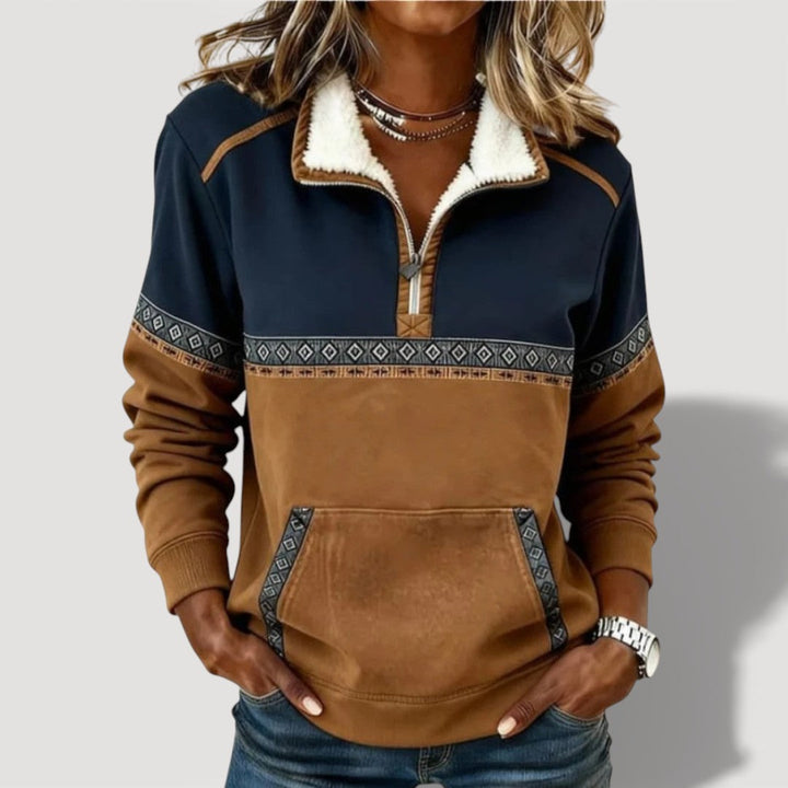 Holly – Cozy Half Zip