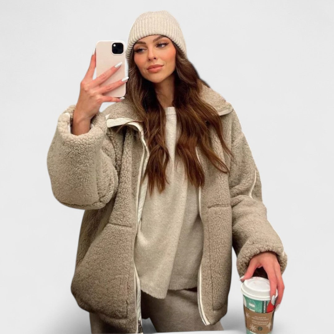 Georgia - Soft Teddy Coat