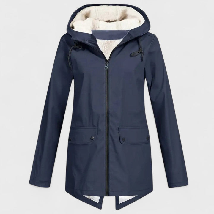 Kimberly - Fleece-Lined Rain Parka