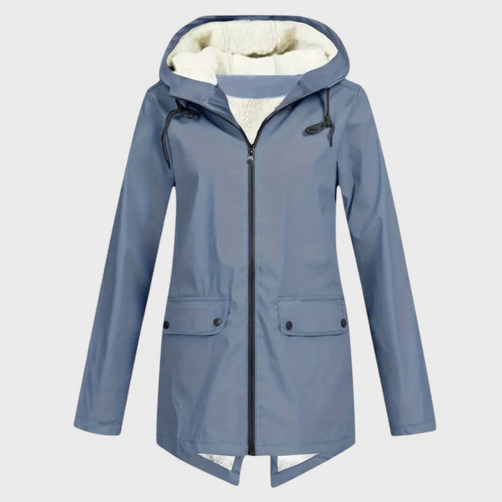 Kimberly - Fleece-Lined Rain Parka