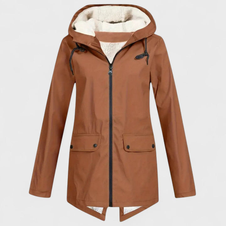 Kimberly - Fleece-Lined Rain Parka