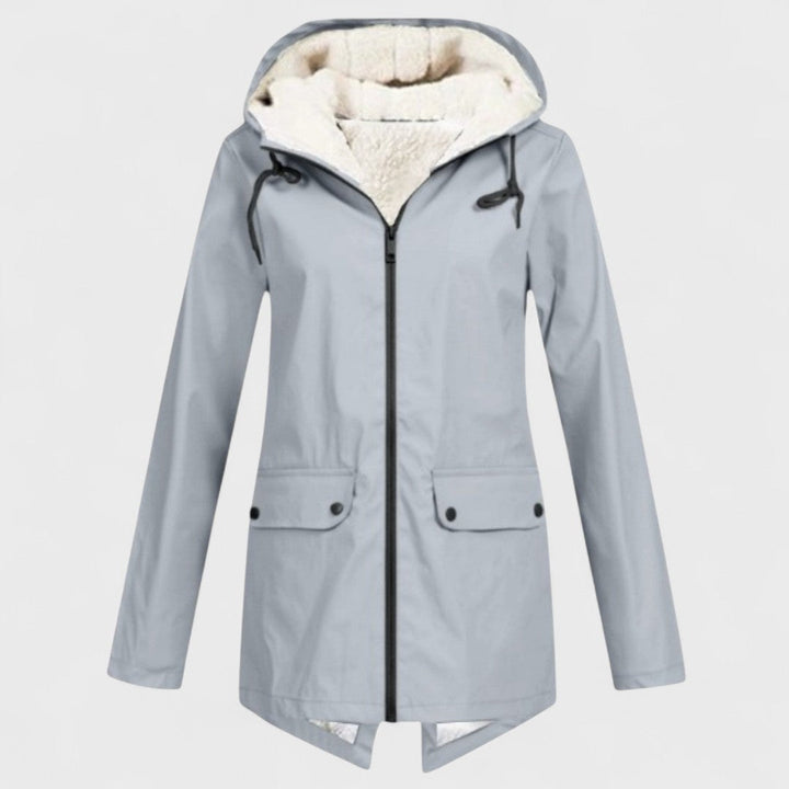 Kimberly - Fleece-Lined Rain Parka