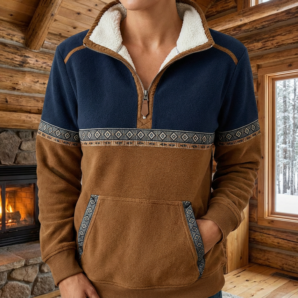 Holly – Cozy Half Zip