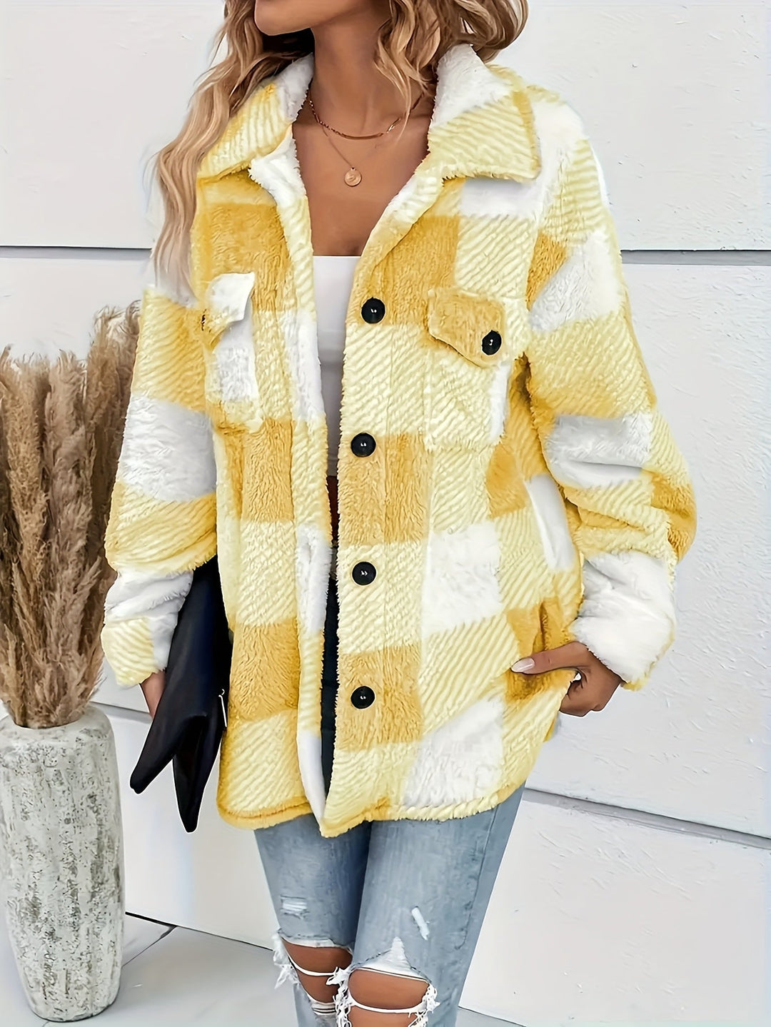 Madeline - Plaid Winter Jacket