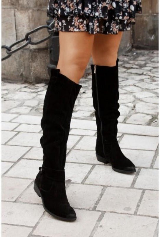 Laura - Chic Knee-High Boots