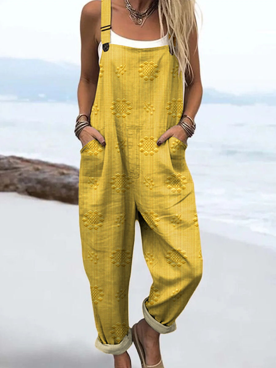 Joanne - Relaxed Pattern Jumpsuit
