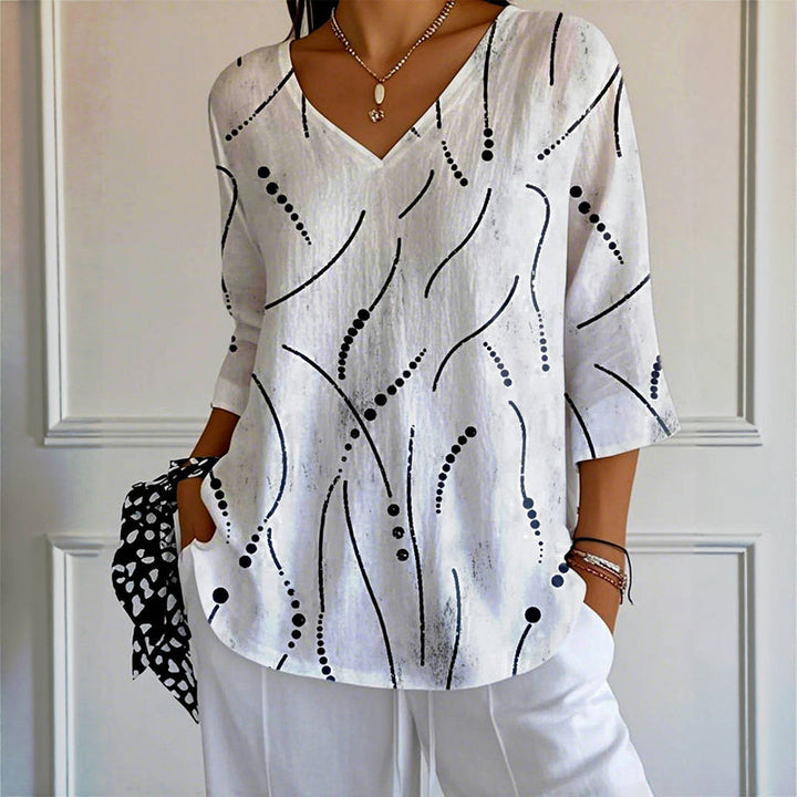 Weekend Lovely Blouse - Flowy
