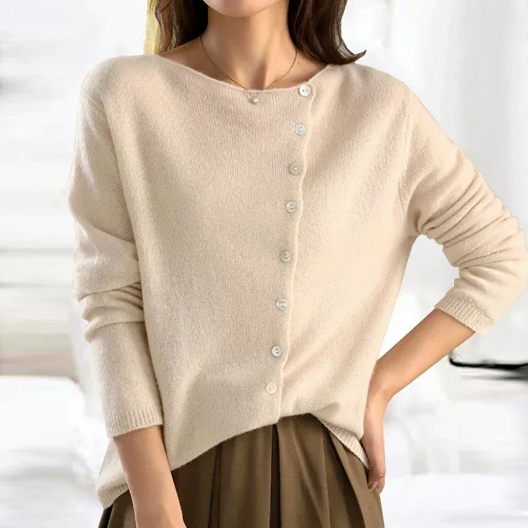 Louise - Chic Open-Front Cardigan