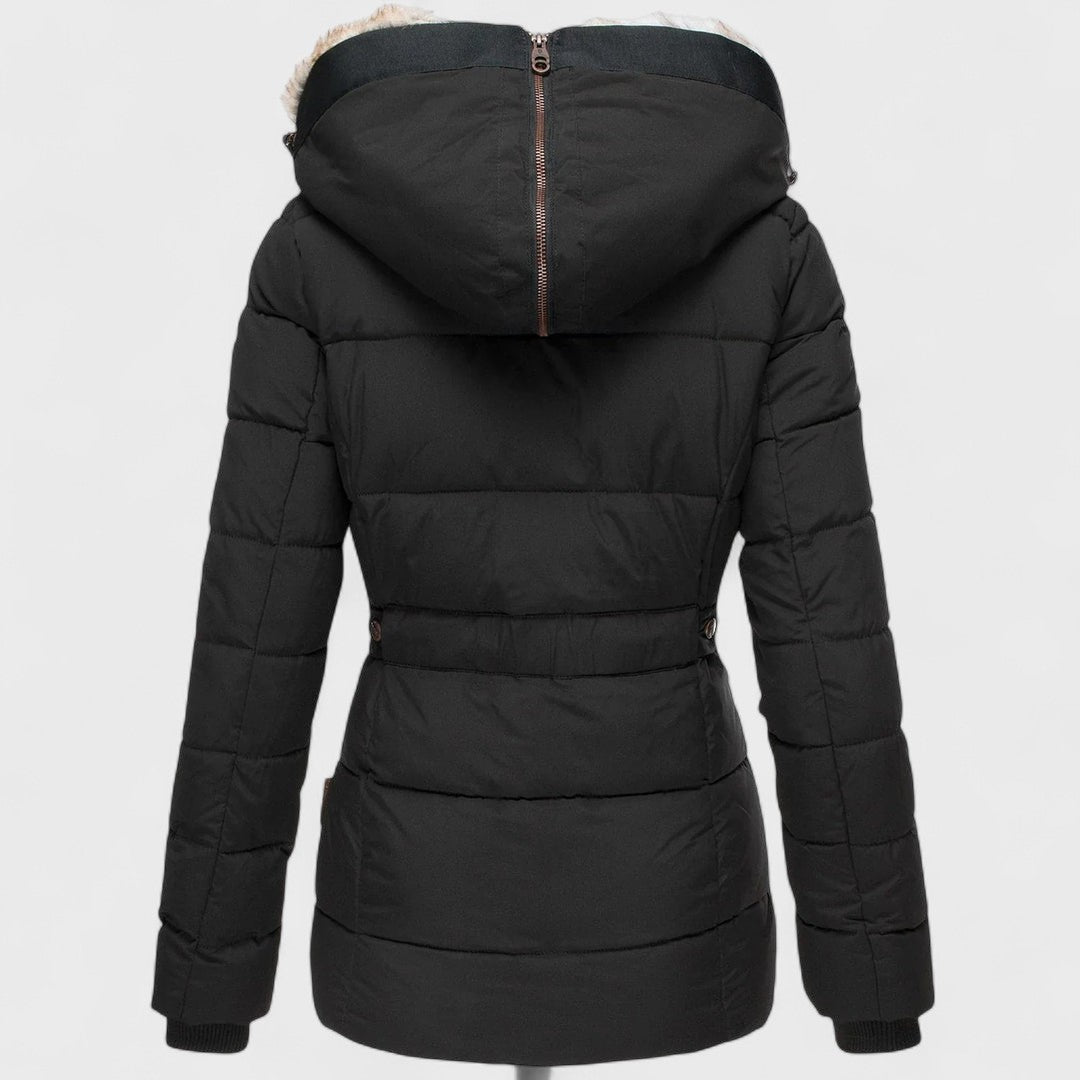 Caroline - Hooded Slim-Fit Puffer Jacket