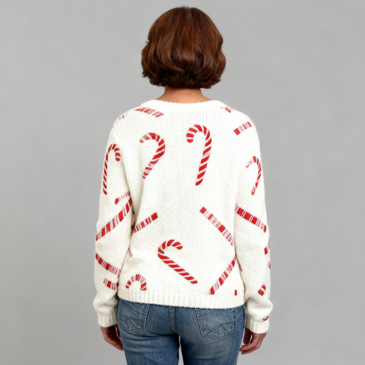 Ellen - Cozy Festive Knit Cardigan