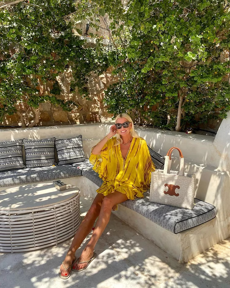 Charlotte - Chic V-Neck High Waist Mini Dress