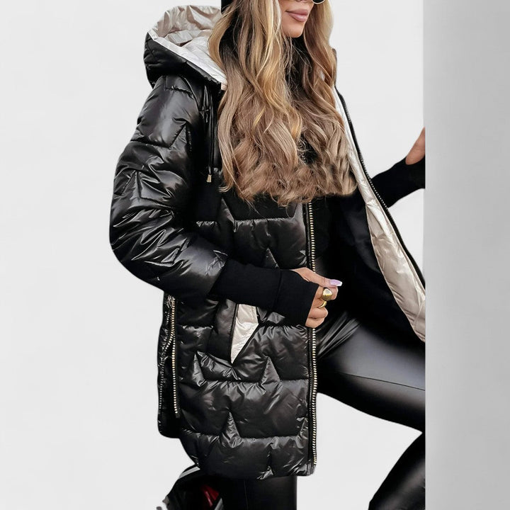 Tracy - Elegant Winter Coat with Hood