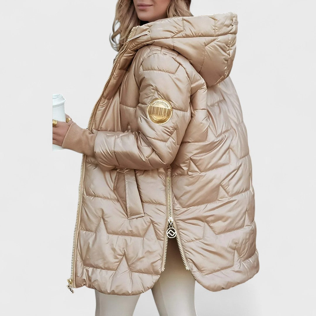Tracy - Elegant Winter Coat with Hood