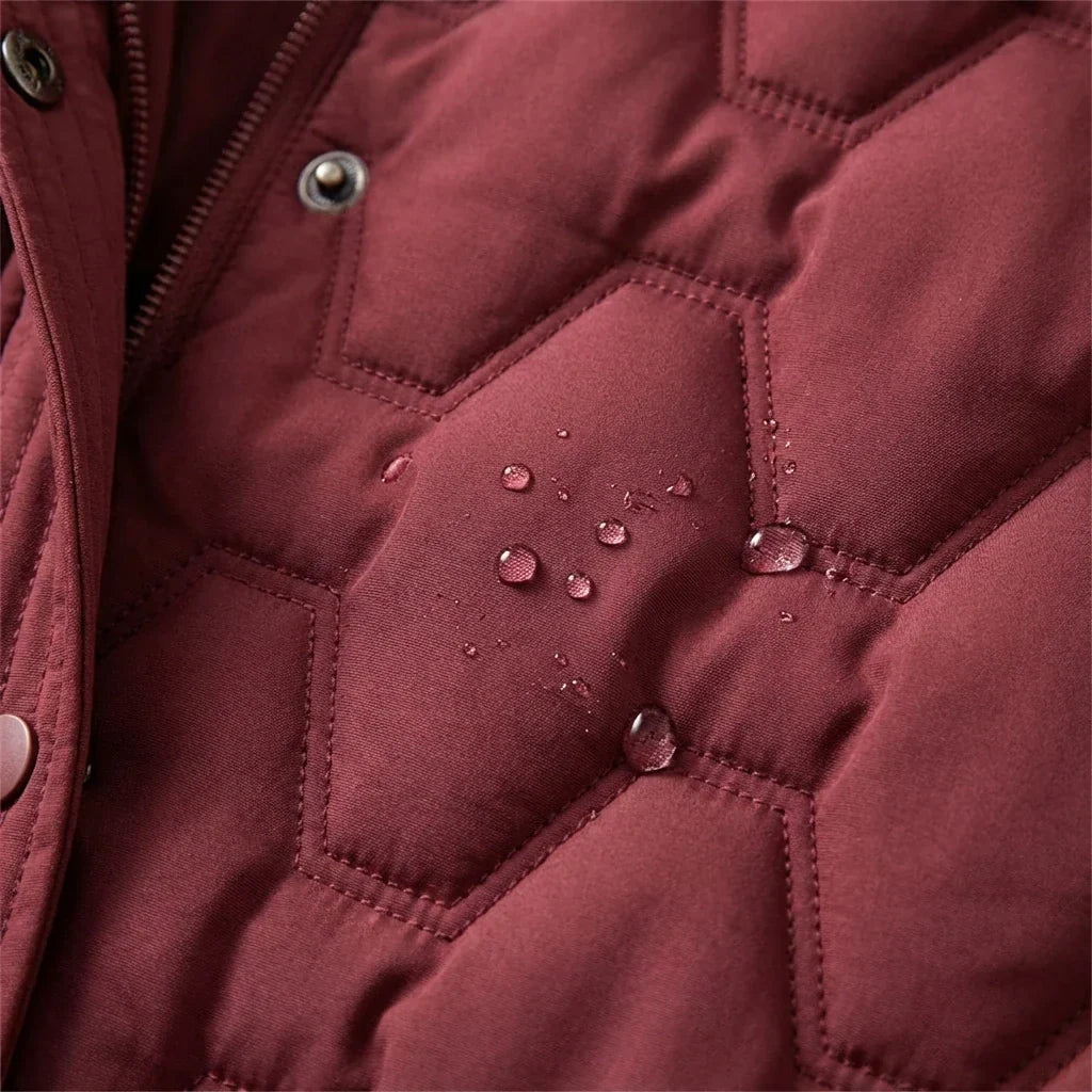 Carrie - Longline Hooded Down Coat