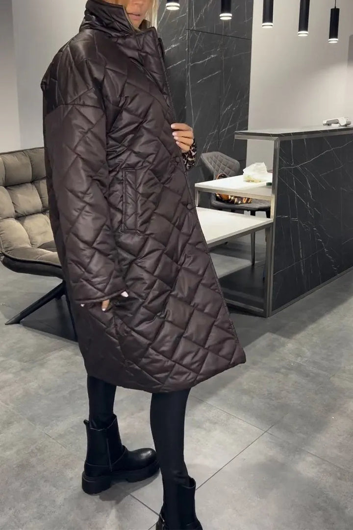 Madison - Quilted Mid Coat