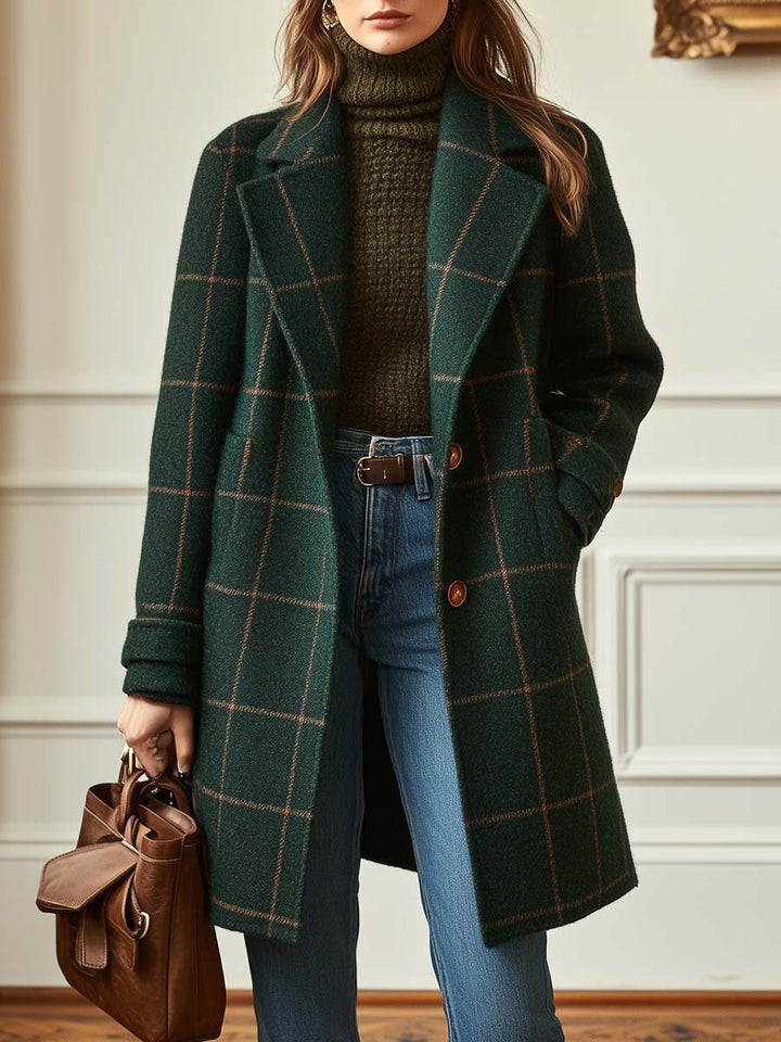Beth - Classic Checked Coat