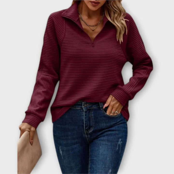 Katherine - Half-Zip Pullover