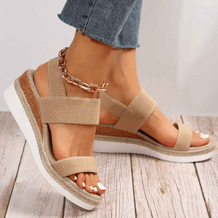 Ashley - Orthopedic Platform Sandals