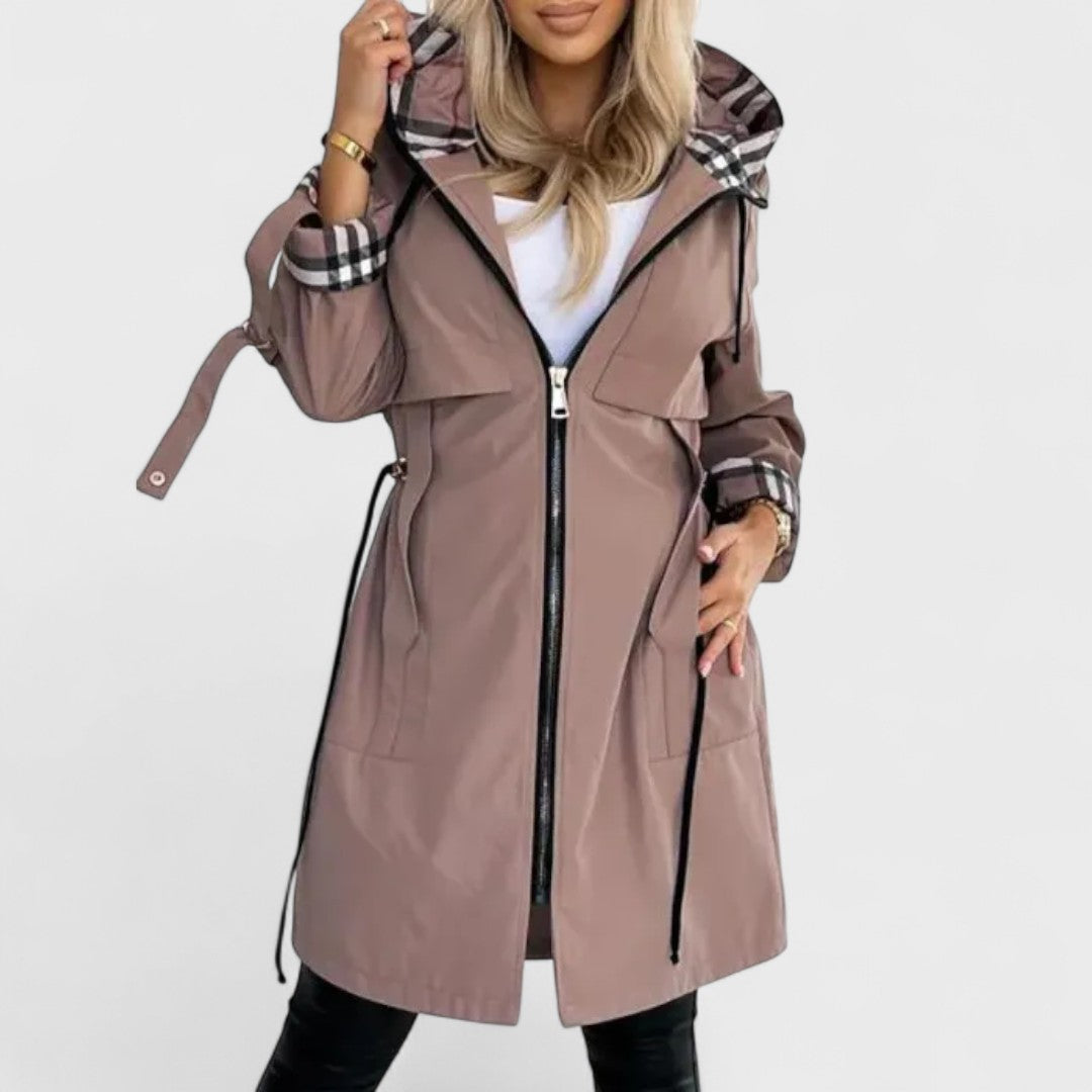 Denise - Waterproof and Windproof Zip Coat