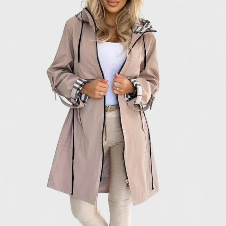 Denise - Waterproof and Windproof Zip Coat