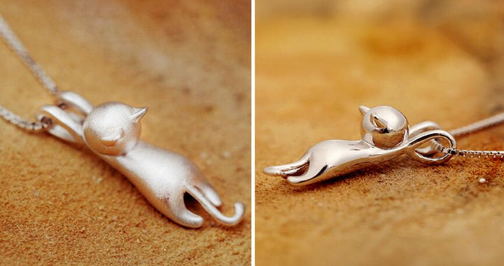 Kitty Necklace - Sterling Silver