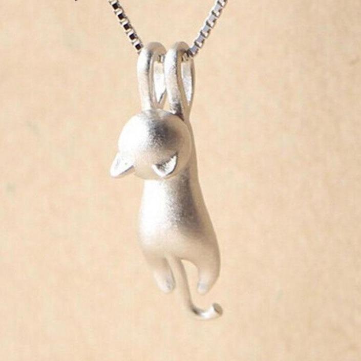 Kitty Necklace - Sterling Silver