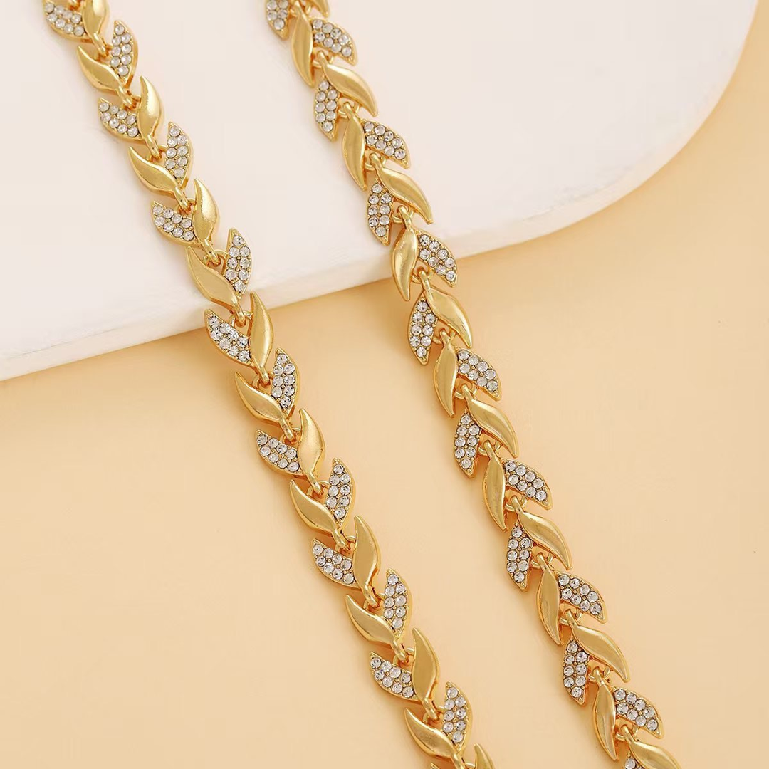 Donna - Fish Tail Necklace & Bracelet Set
