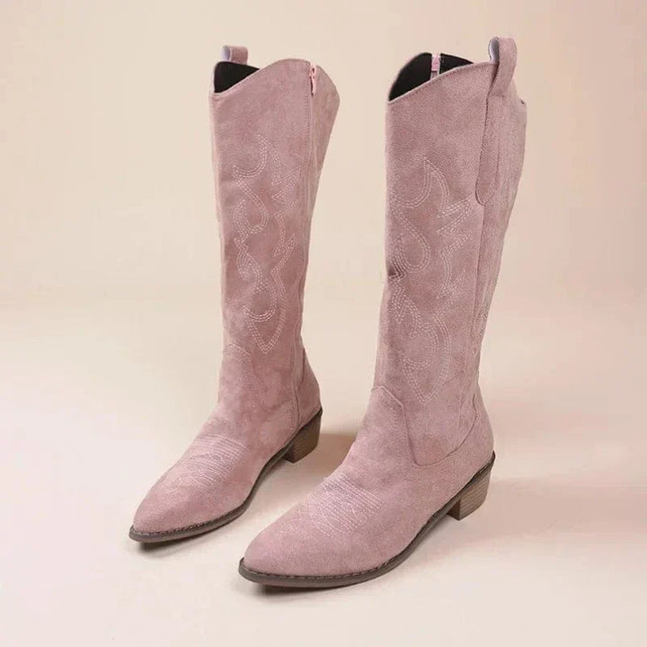 Sophie | Western Embroidered Boots
